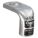 LUG STARTER/GROUND, HEAVY WALL LUG, CRIMP/LUG, TIN PLATED COPPER, 1/0 GA, BLACK, BENT ELBOW