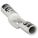LUG STARTER/GROUND, LOCKING LUG, TIN PLATED COPPER, 1/0 GA, BLACK, 3/8 IN STUD SIZE