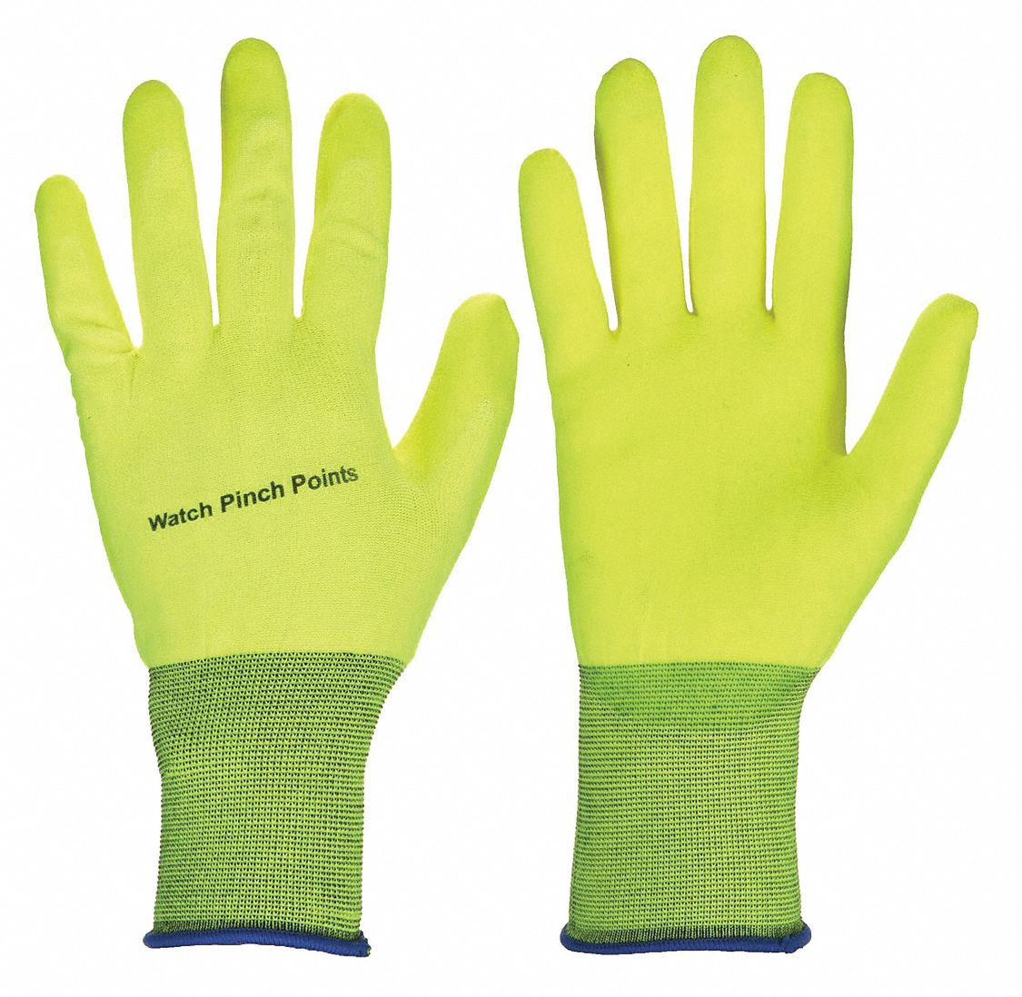 Pvc Palm Hv Yellow Knit Size 9 M,  PK12