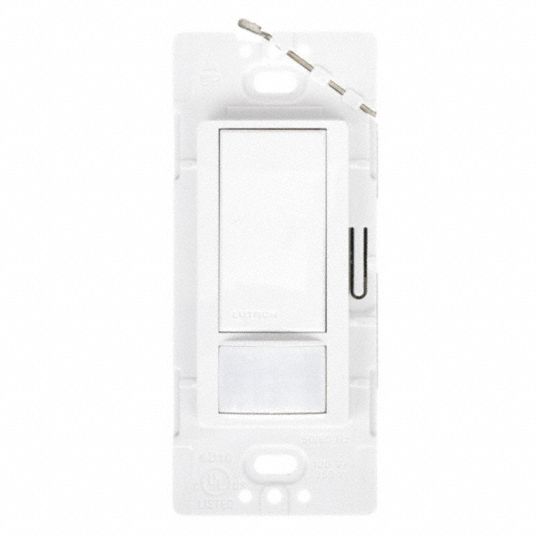 LUTRON, Occupancy/Photocell/Vacancy, Fluorescent/Halogen/Incandescent ...