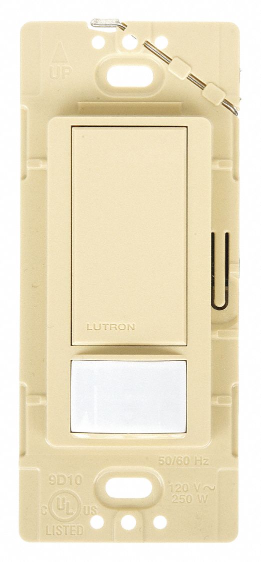 Occupancy Sensor: Occupancy/Photocell/Vacancy, Fluorescent/Halogen/Incandescent/LED, 120V AC