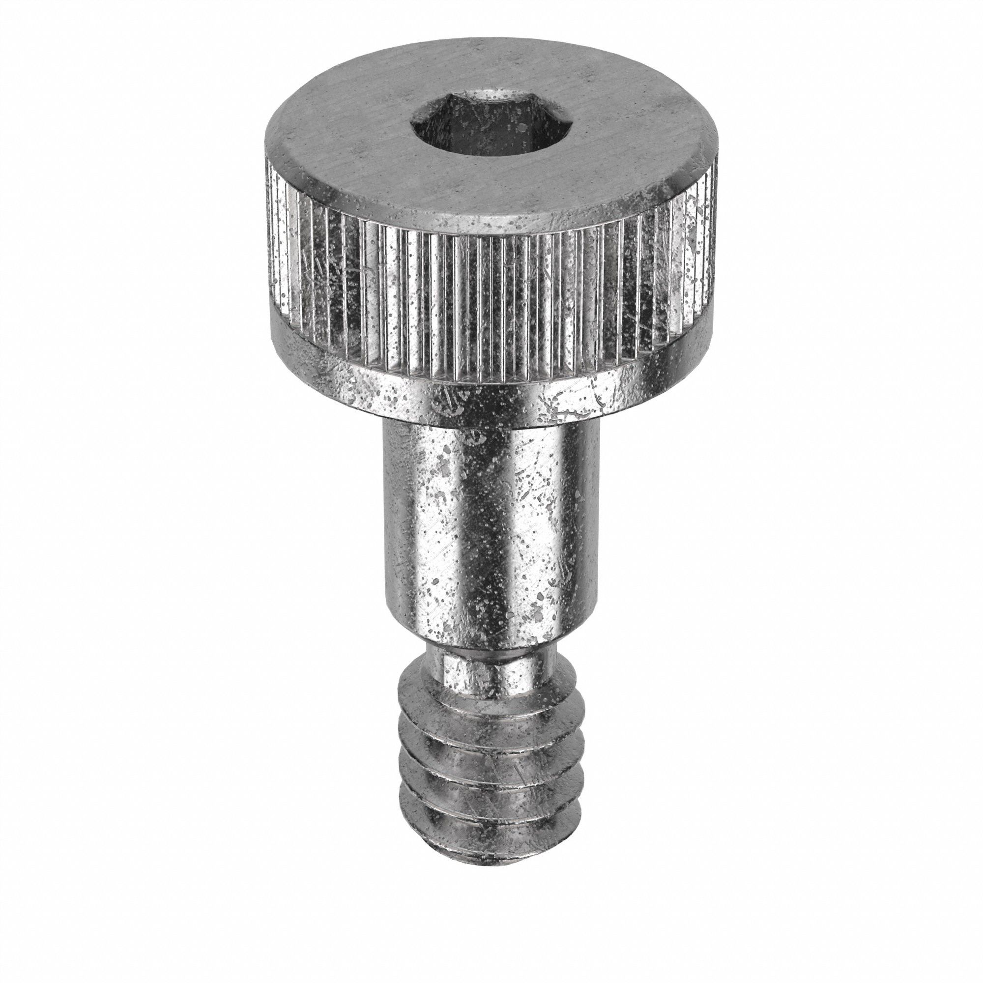 Shoulder Screw: Std Shoulder Screw, 4-40 Thr Size, 5/32 in Thr Lg, 3/16 in Shoulder Lg, Std, Plain