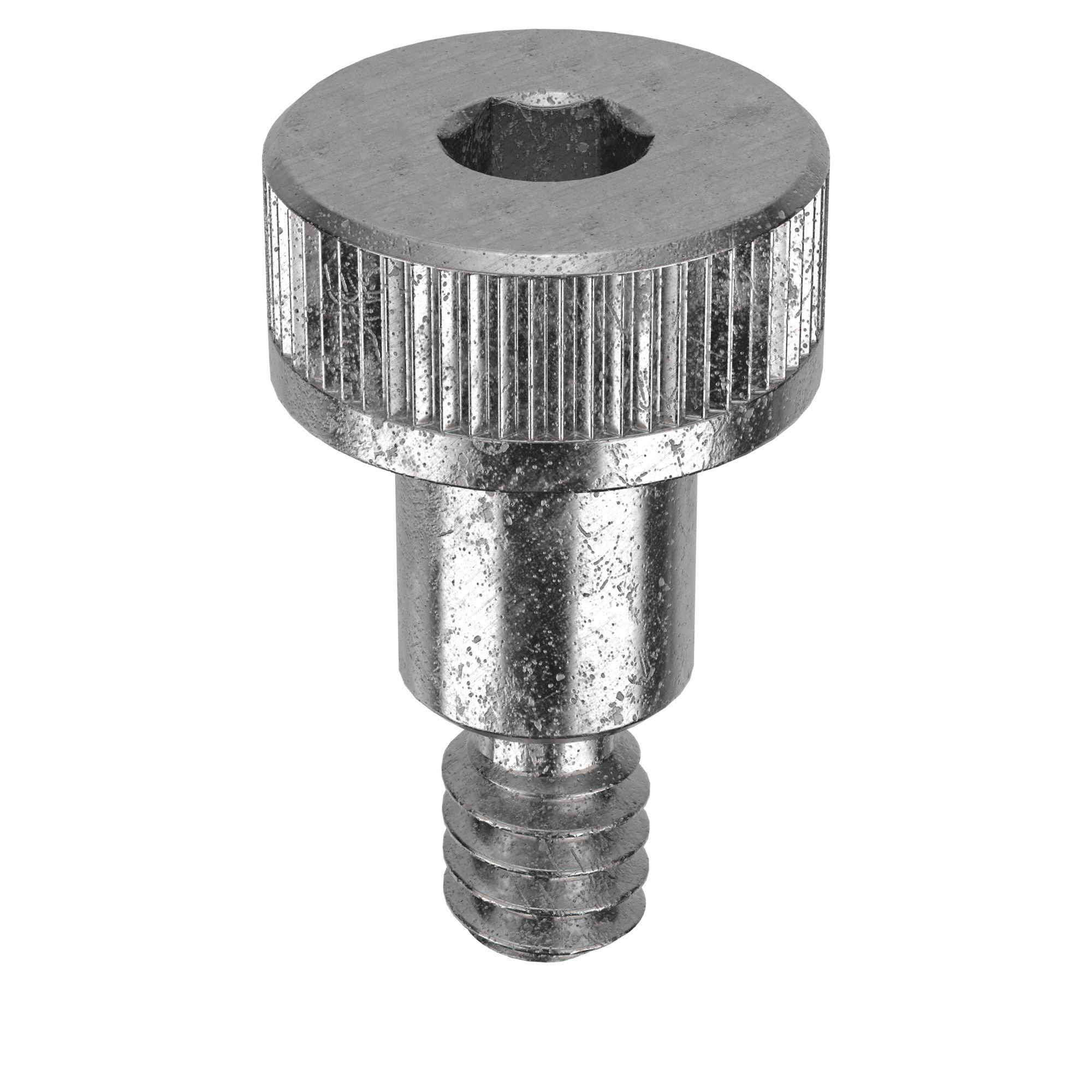 Shoulder Screw: Std Shoulder Screw, 6-32 Thr Size, 3/16 in Thr Lg, 3/16 in Shoulder Lg, Std, Plain