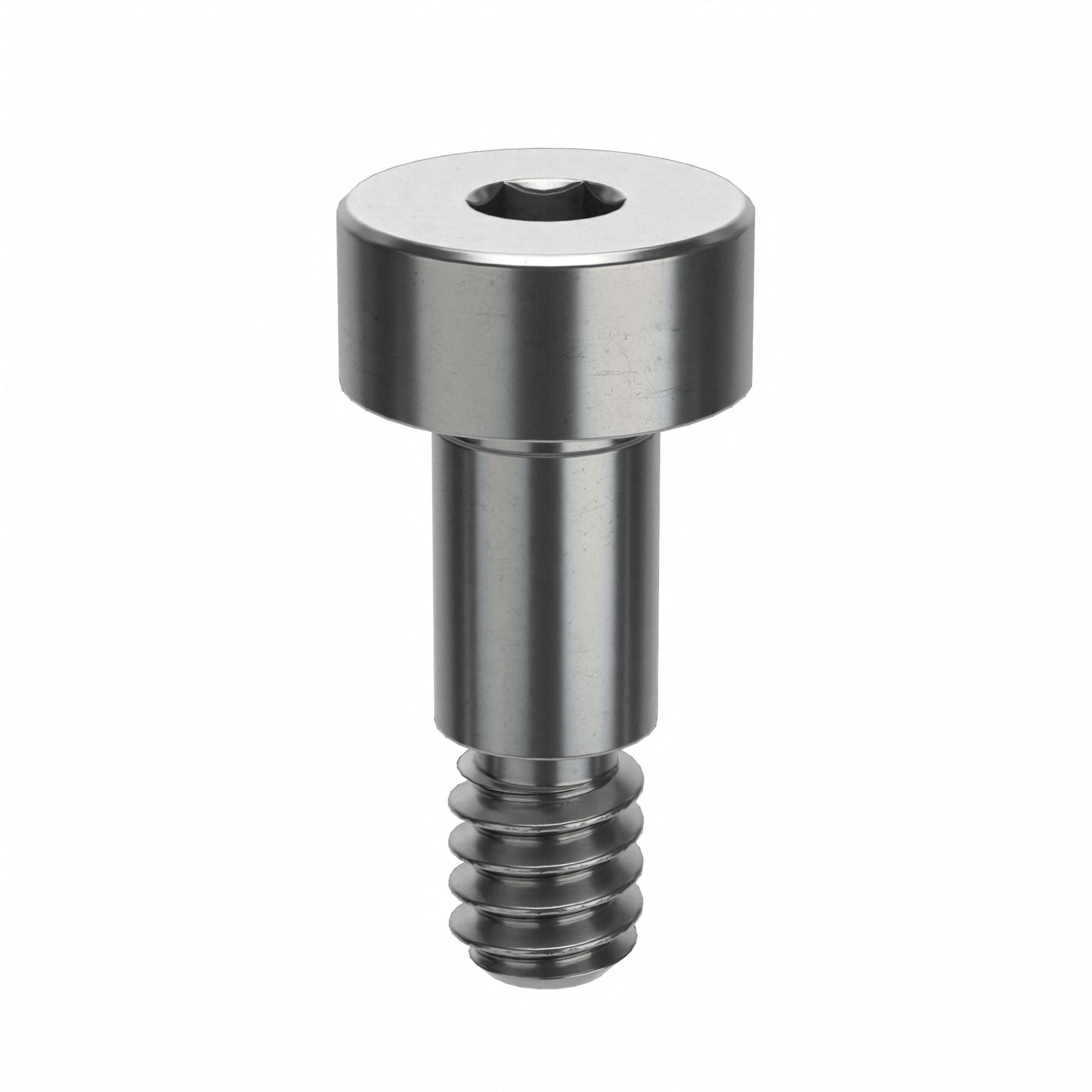 Shoulder Screw: Std Shoulder Screw, 6-32 Thr Size, 3/16 in Thr Lg, 1/4 in Shoulder Lg, Std, Plain