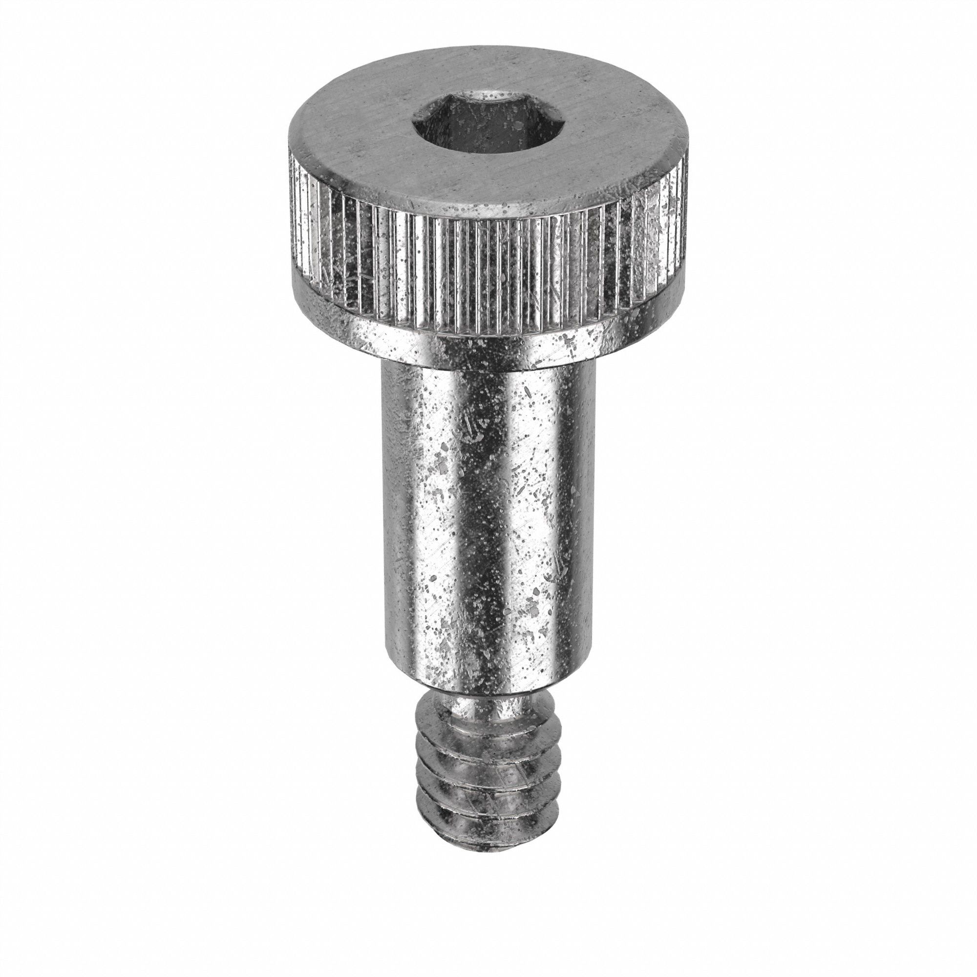 Shoulder Screw: Std Shoulder Screw, 6-32 Thr Size, 3/16 in Thr Lg, 5/16 in Shoulder Lg, Std, Plain