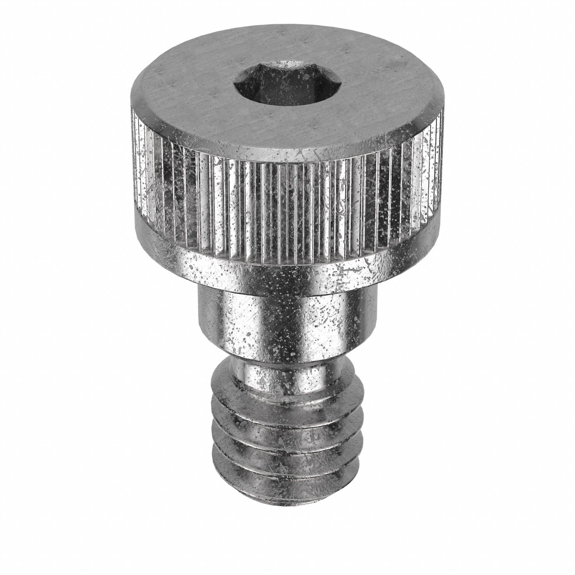 Shoulder Screw: Std Shoulder Screw, 8-32 Thr Size, 3/16 in Thr Lg, 1/8 in Shoulder Lg, Std, Plain