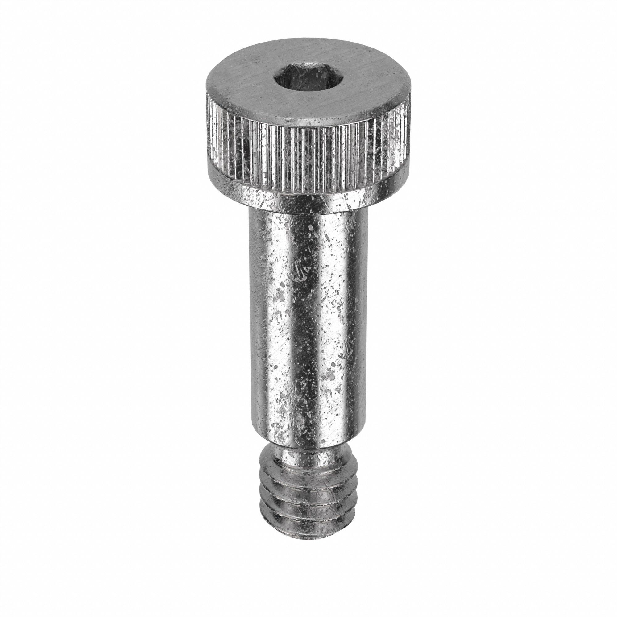 Shoulder Screw: Std Shoulder Screw, 8-32 Thr Size, 3/16 in Thr Lg, 15/32 in Shoulder Lg, Std, Plain