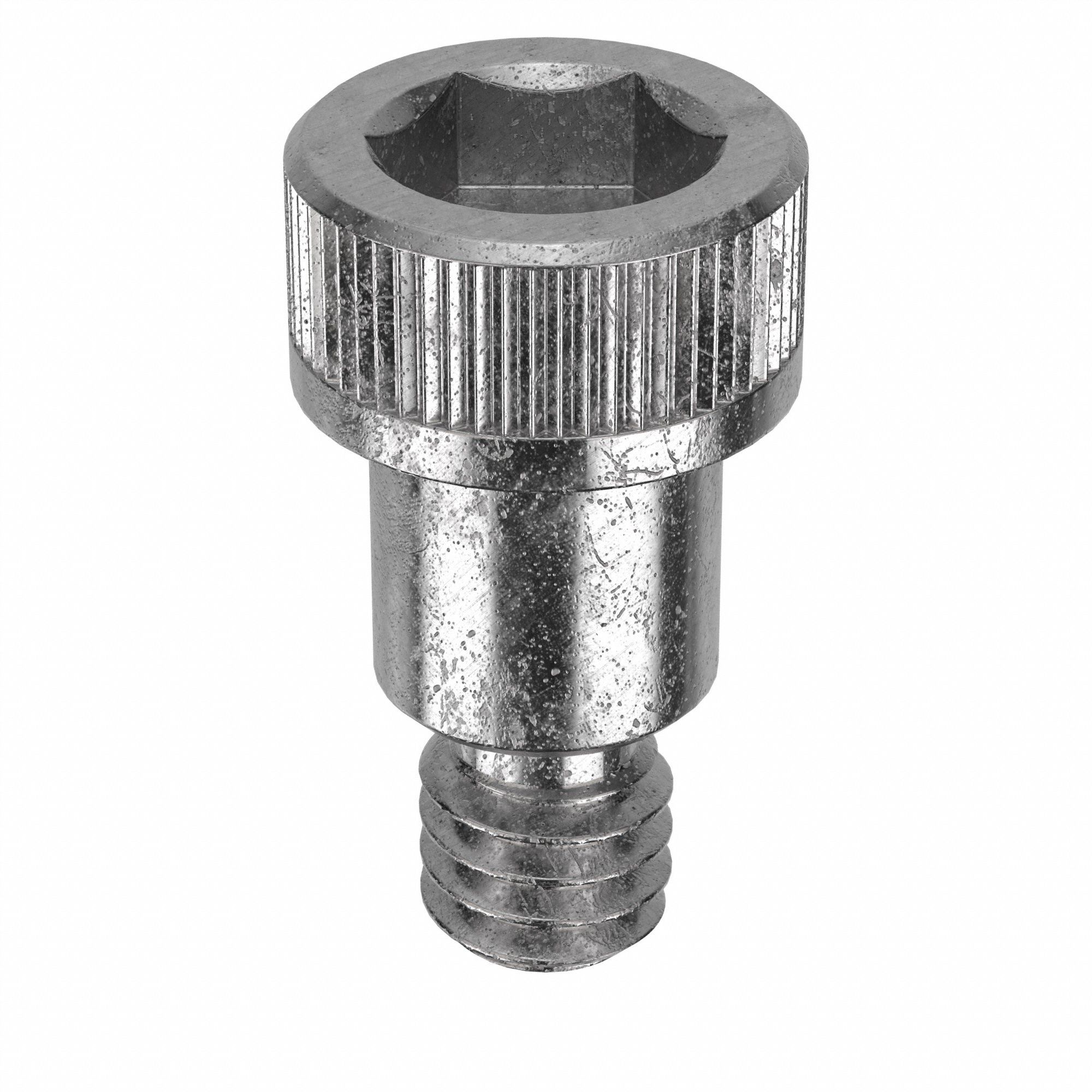 Shoulder Screw: Std Shoulder Screw, 8-32 Thr Size, 3/16 in Thr Lg, 7/32 in Shoulder Lg, Std, Plain