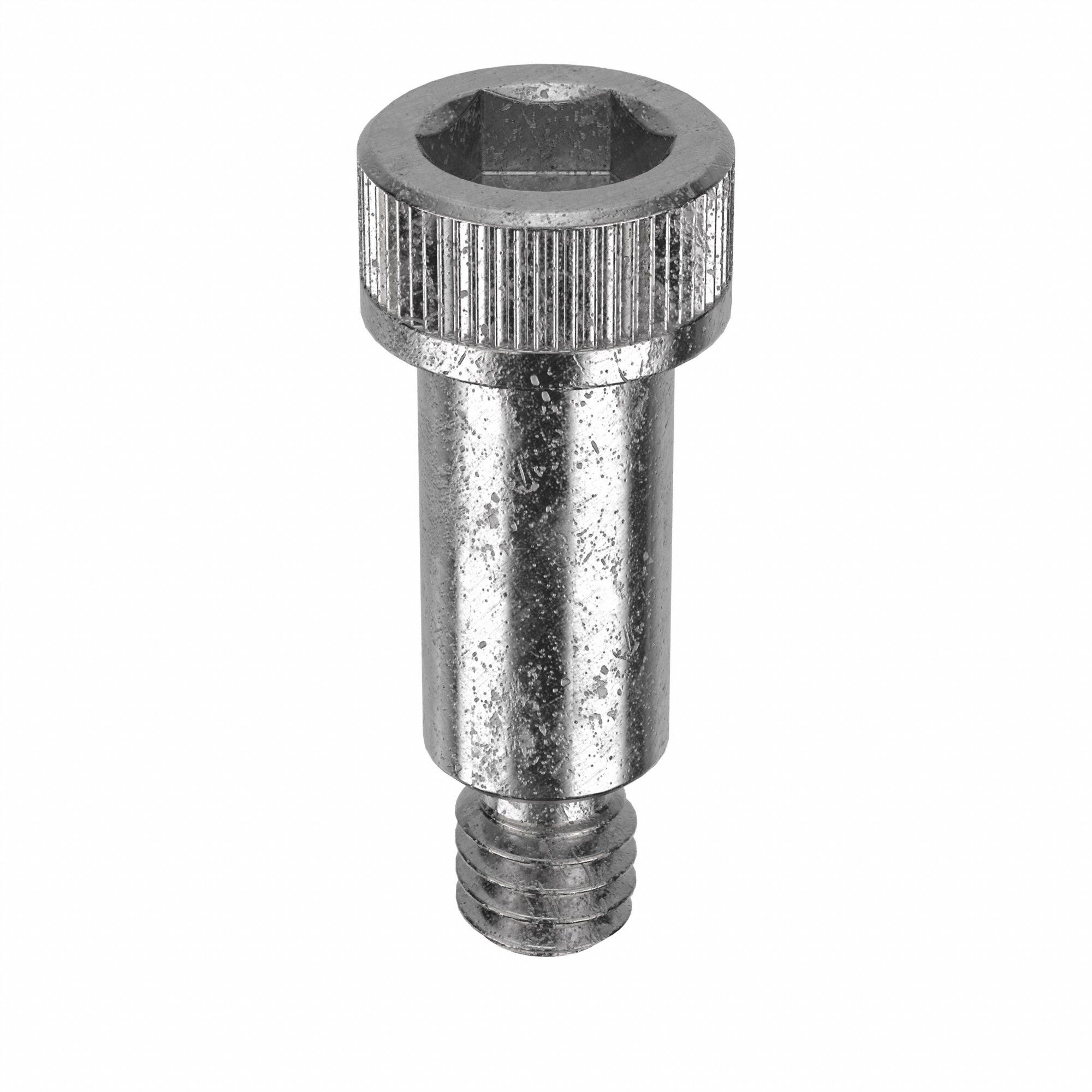 Shoulder Screw: Std Shoulder Screw, 8-32 Thr Size, 3/16 in Thr Lg, 7/16 in Shoulder Lg, Std, Plain