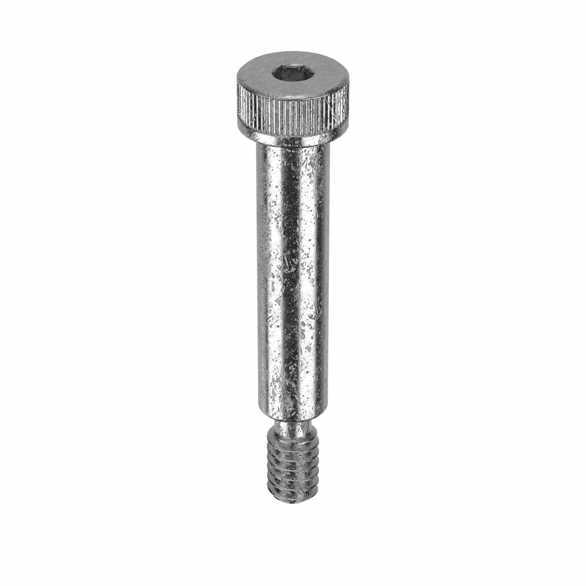 Shoulder Screw: Std Shoulder Screw, 10-24 Thr Size, 3/8 in Thr Lg, 1 1/8 in Shoulder Lg, Std, Plain