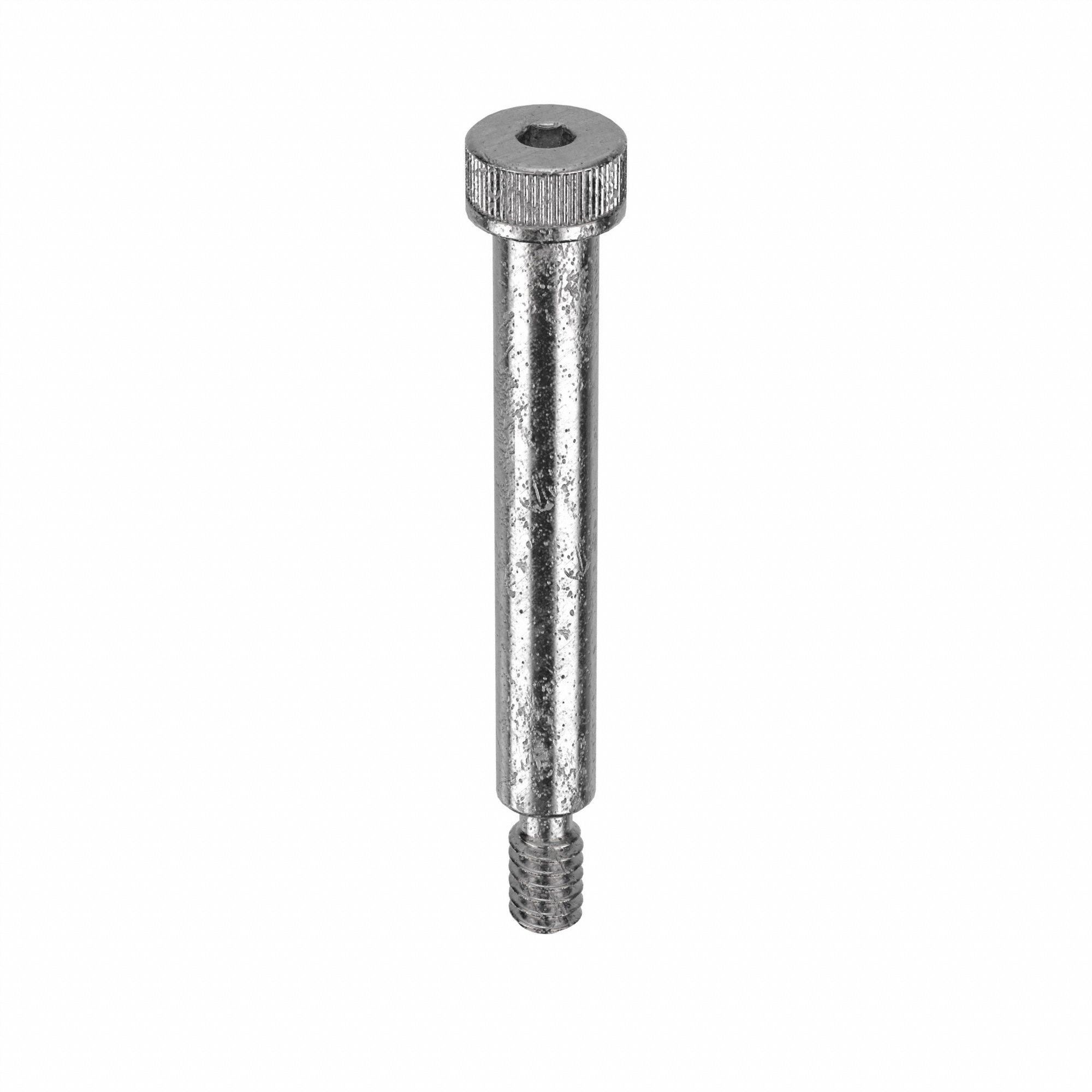 Shoulder Screw: Std Shoulder Screw, 10-24 Thr Size, 3/8 in Thr Lg, 1 5/8 in Shoulder Lg, Std, Plain