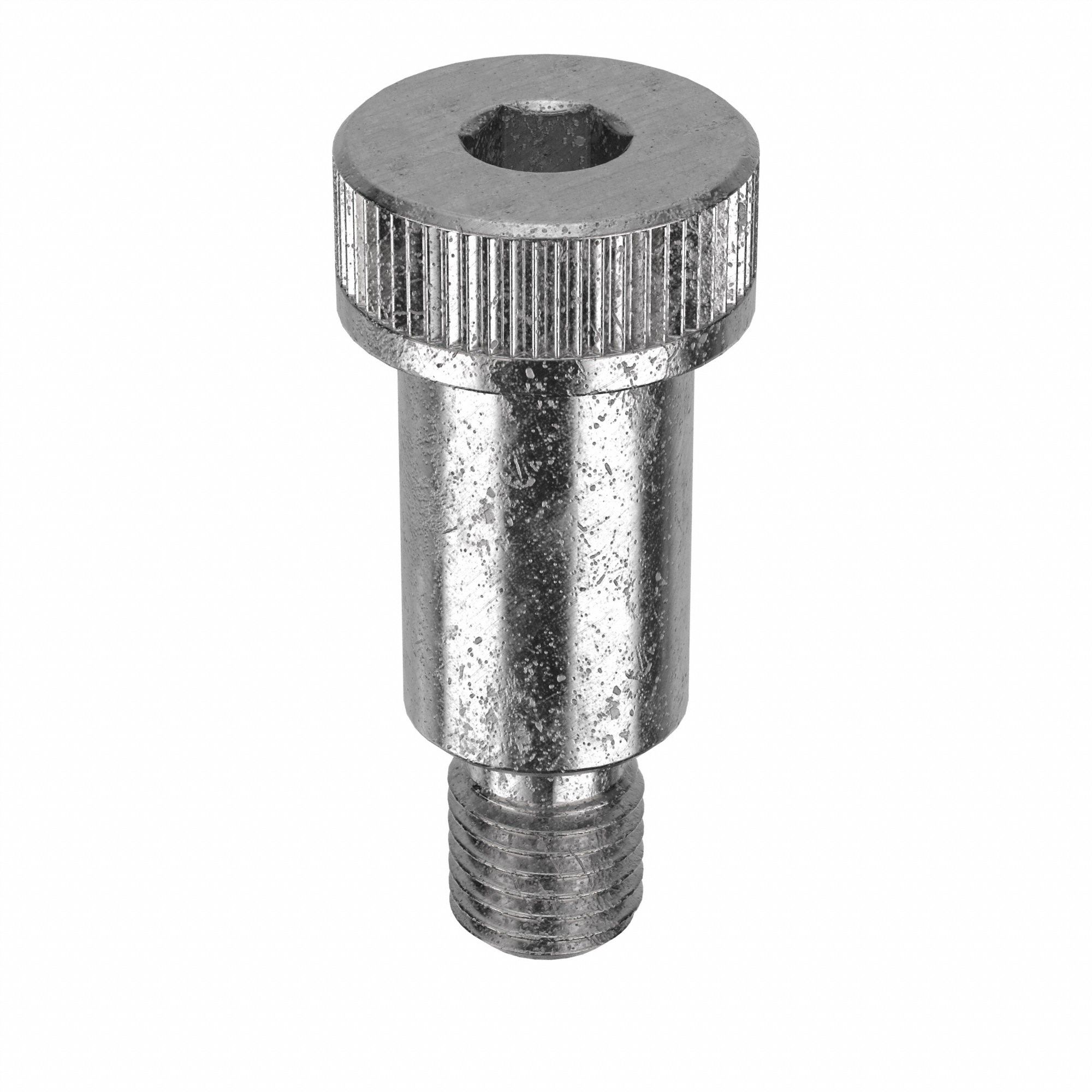 Shoulder Screw: Std Shoulder Screw, 7/8"-9 Thr Size, 1 1/8 in Thr Lg, 2 in Shoulder Lg, Std, Plain