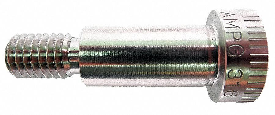 Shoulder Screw 18-8 Stainless Steel Thread Size M6-1 FastenerParts 