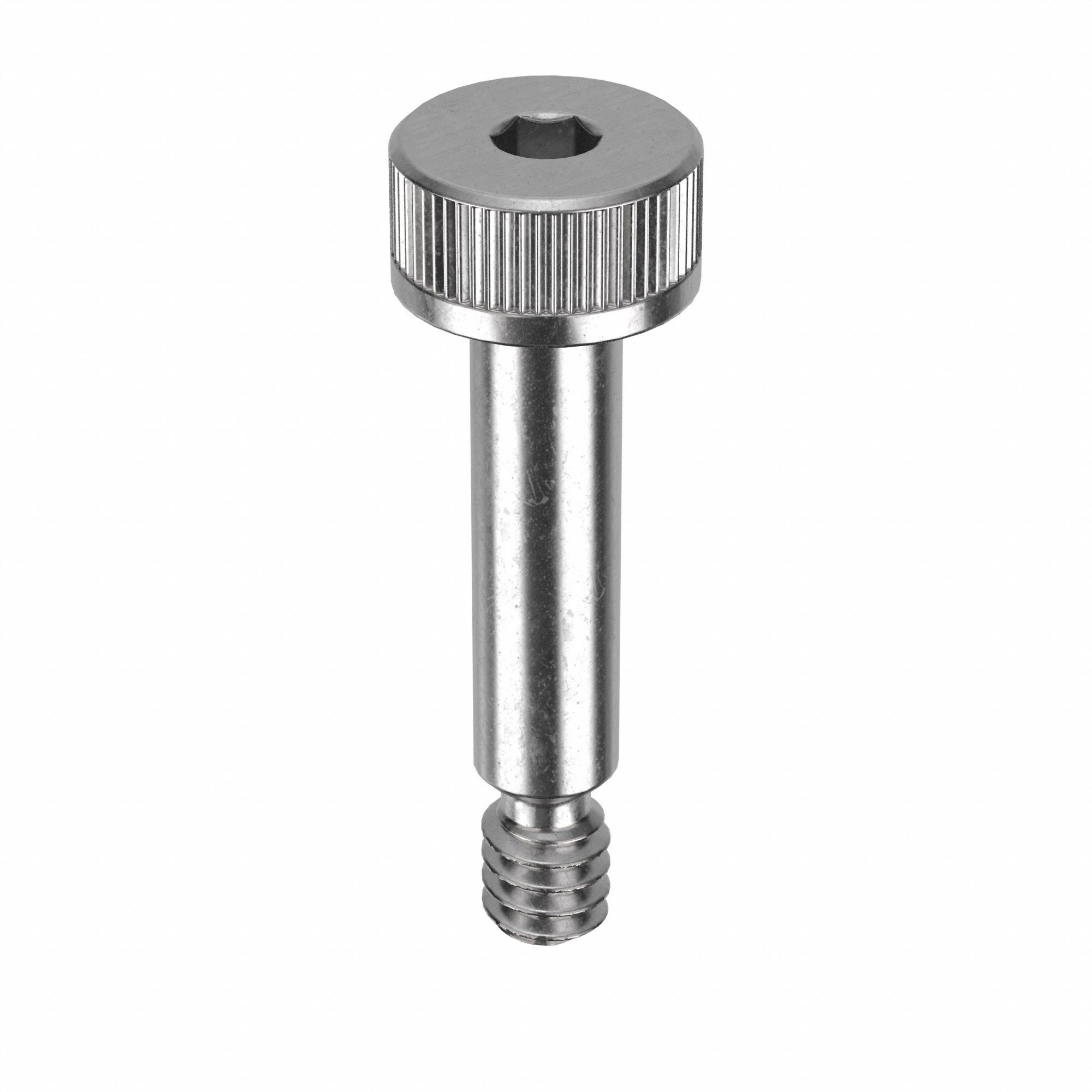 Shoulder Screw: Std Shoulder Screw, 4-40 Thr Size, 5/32 in Thr Lg, 15/32 in Shoulder Lg, Std, Plain