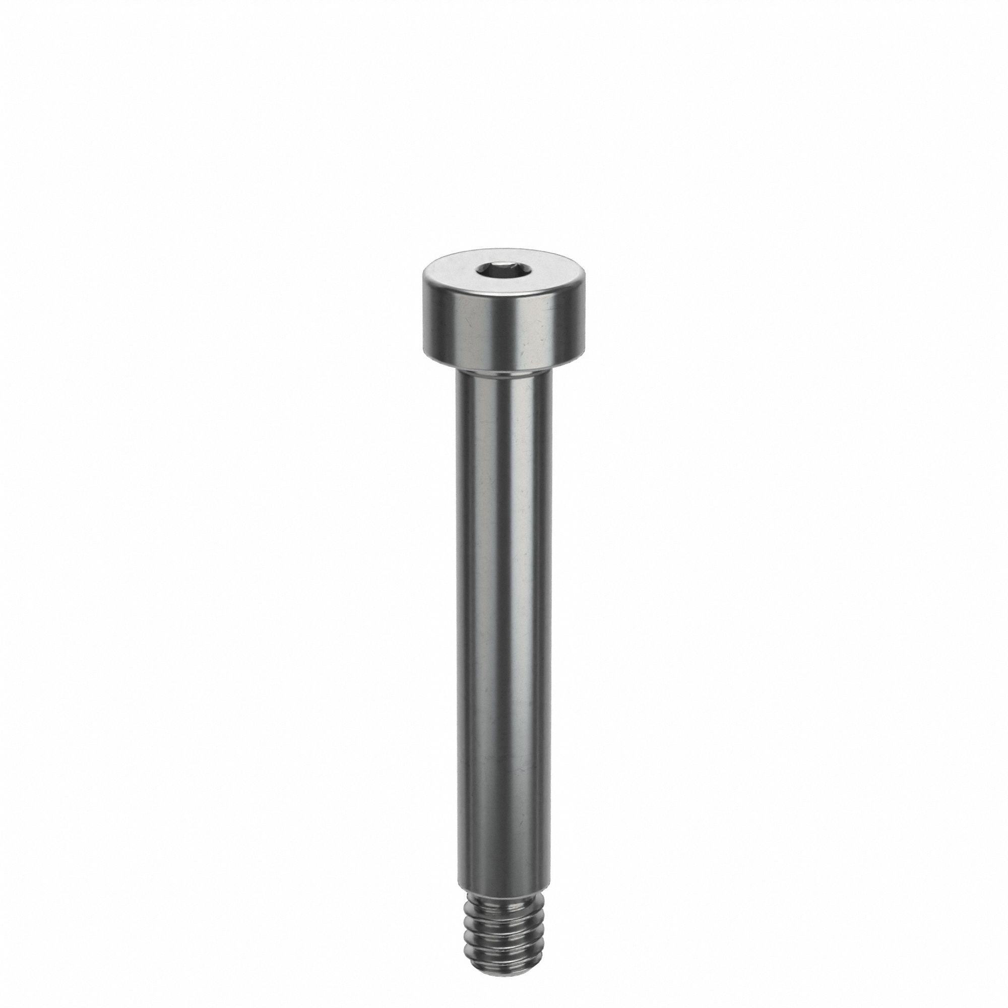 Shoulder Screw: Std Shoulder Screw, 8-32 Thr Size, 3/16 in Thr Lg, 1 1/8 in Shoulder Lg, Std, Plain