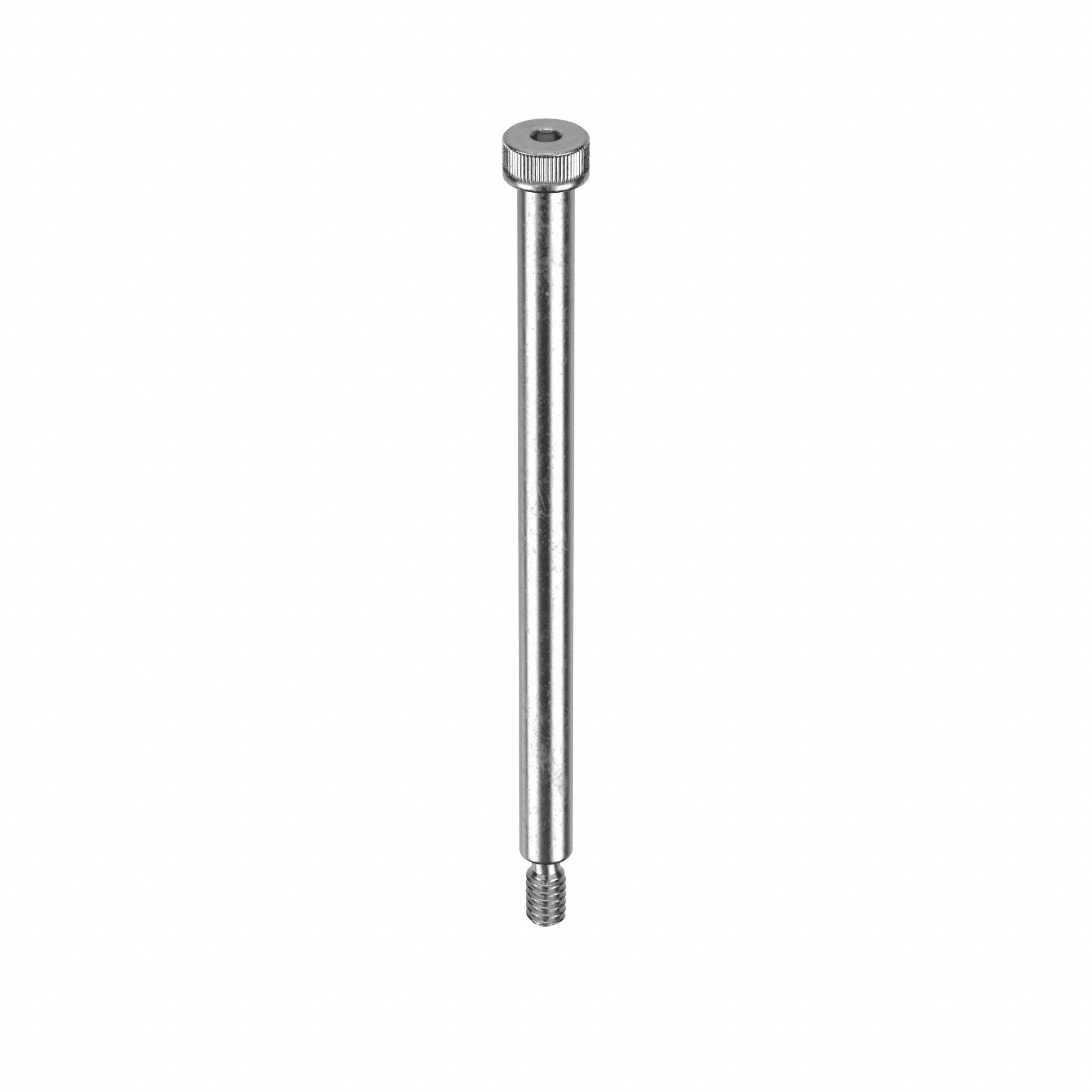 Shoulder Screw: Std Shoulder Screw, 10-24 Thr Size, 3/8 in Thr Lg, 3 1/2 in Shoulder Lg, Std, Plain