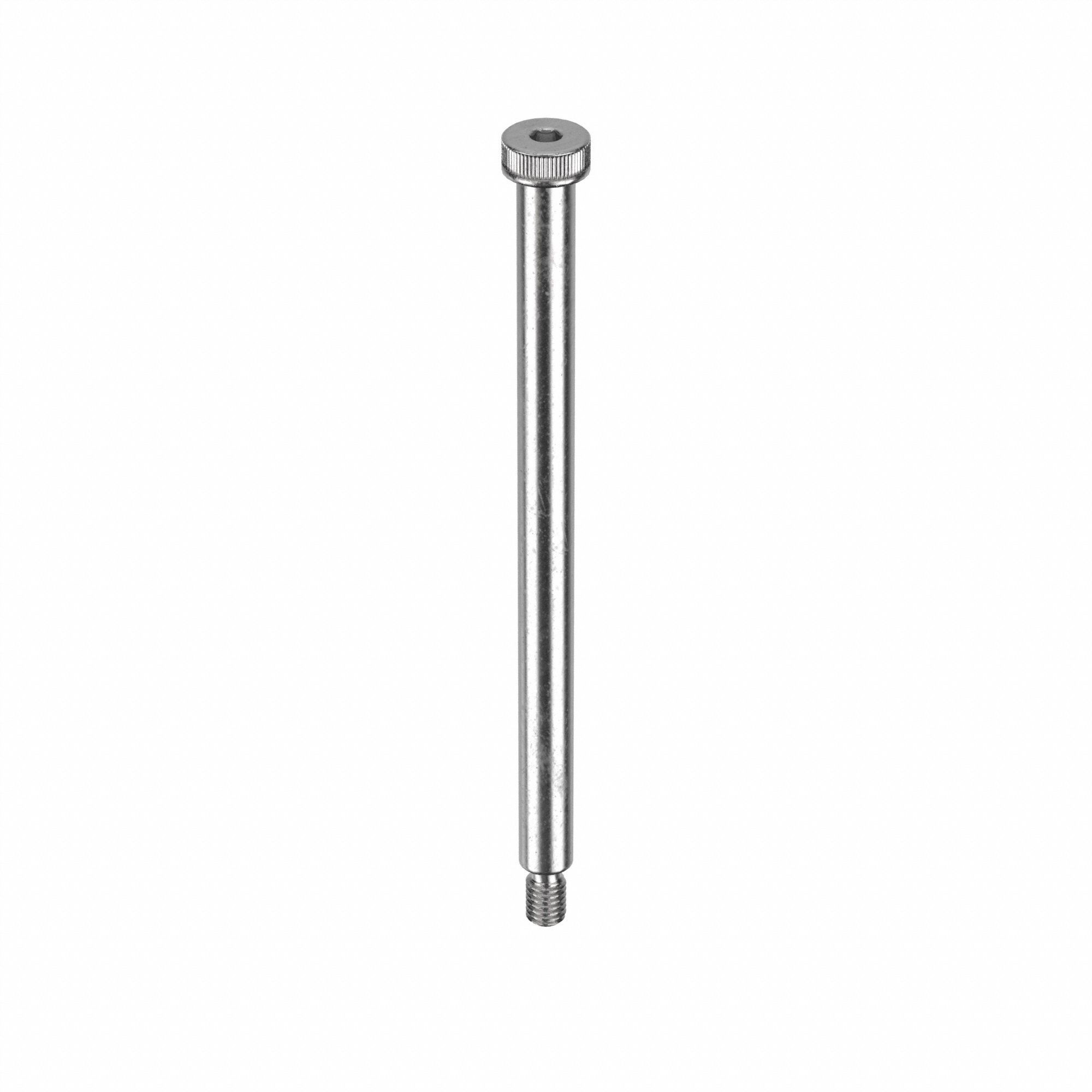 Shoulder Screw: Std Shoulder Screw, 3/8"-16 Thr Size, 5/8 in Thr Lg, 7 in Shoulder Lg, Std, Plain
