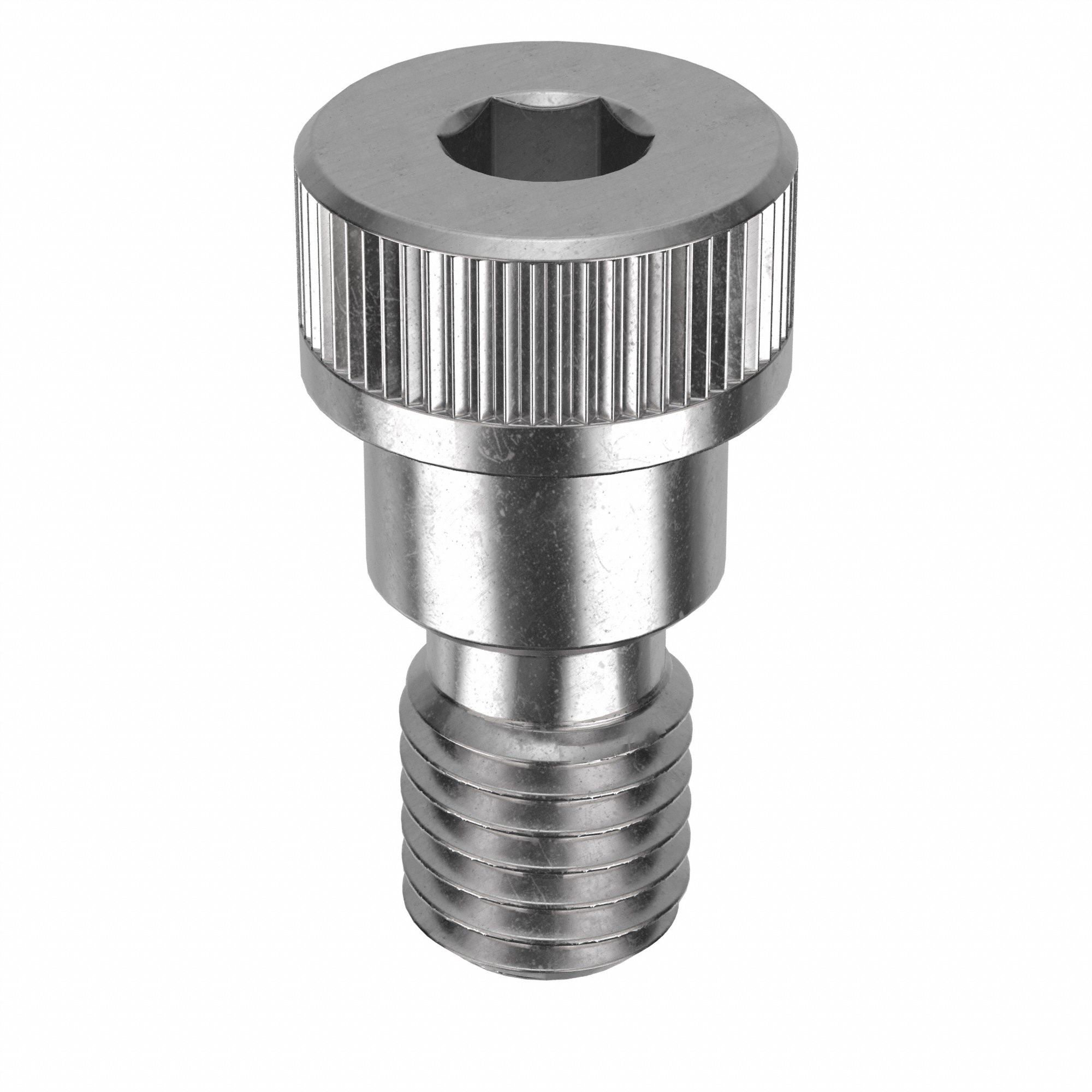 Shoulder Screw: Std Shoulder Screw, 5/8"-11 Thr Size, 7/8 in Thr Lg, 1/2 in Shoulder Lg, Std, Plain