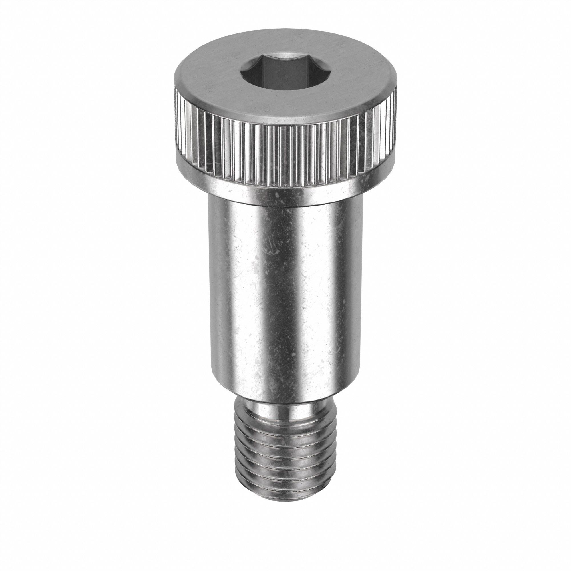 Shoulder Screw: Std Shoulder Screw, 7/8"-9 Thr Size, 1 1/8 in Thr Lg, 2 in Shoulder Lg, Std, Plain