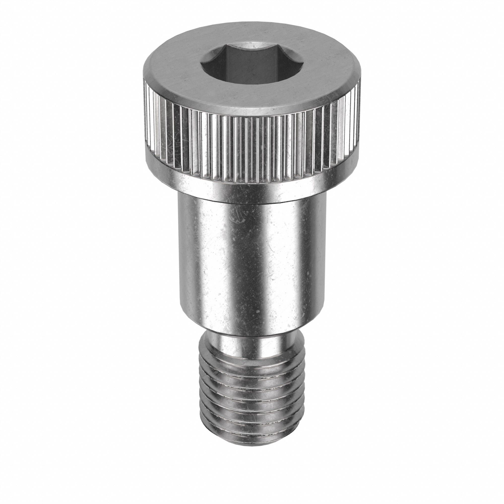 Shoulder Screw: Std Shoulder Screw, 1-1/8-7 Thr Size, 1 1/2 in Thr Lg, 1 3/4 in Shoulder Lg, Std