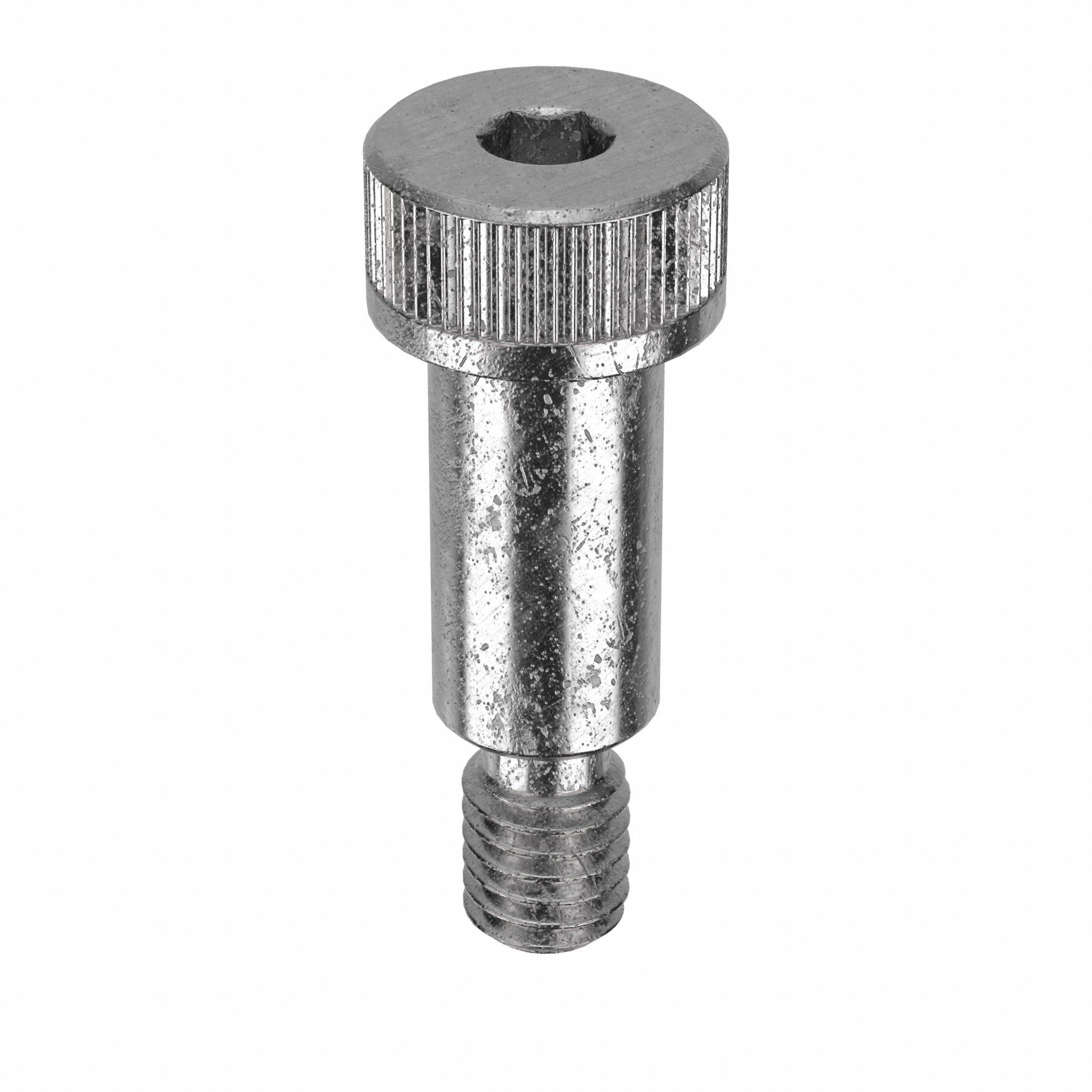 Shoulder Screw: Std Shoulder Screw, M3-0.5 Thr Size, 4.5 mm Thr Lg, 8 mm Shoulder Lg, Std, Plain