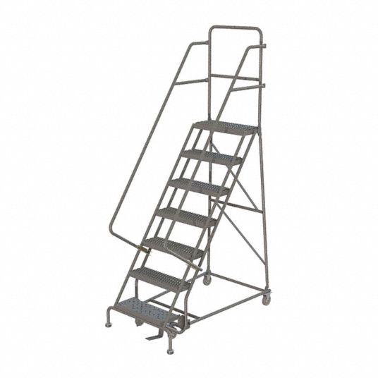 TRI-ARC, 5 ft Platform Ht, Unassembled, Rolling Ladder - 25NW64 ...