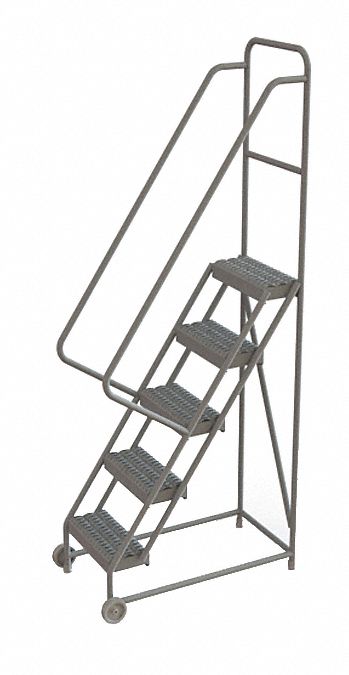 Tilt and Roll Ladder, 5 Step, Serrated