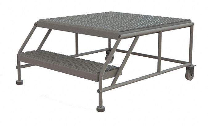 TRI-ARC Rolling Work Platform, Steel, Single Access Platform Style, 20 ...