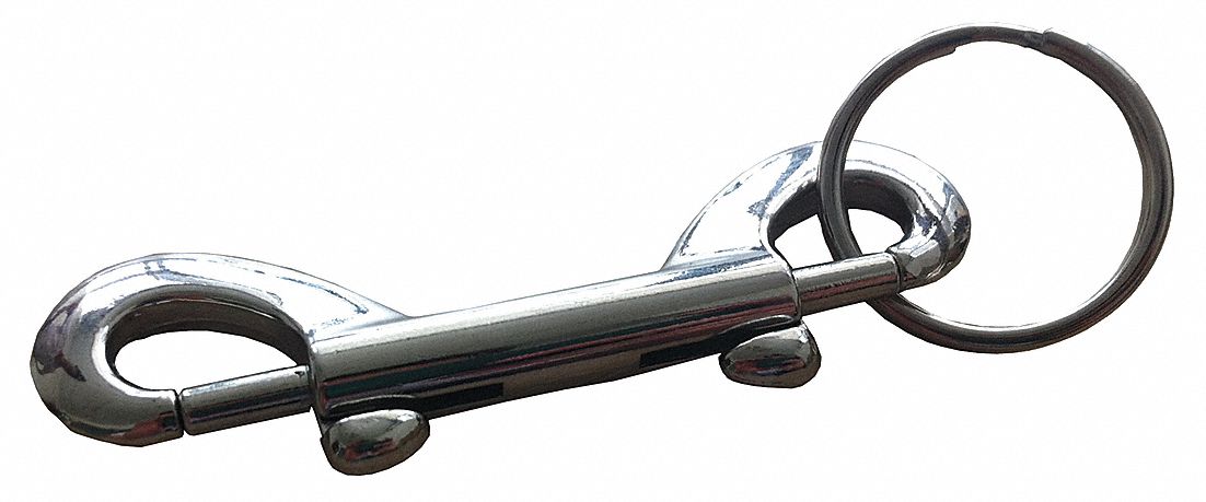 BOLT SNAP KEY HOLDER W/ SPLIT RINGS