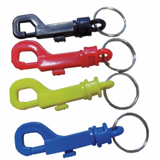 Plastic Snap Hook/Key Clip 