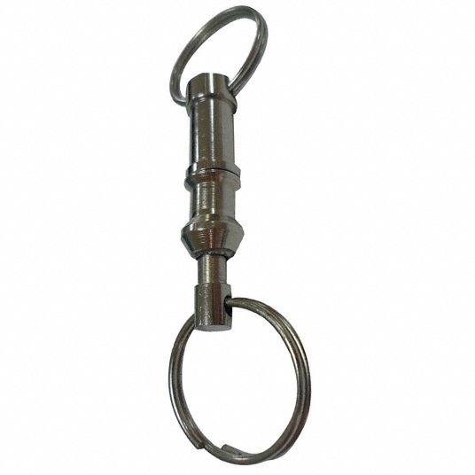 Zoro Select 25PA26 Quick Release Key Holder w/Split Ring