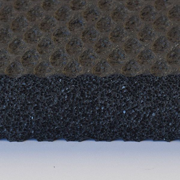 NOTRAX Antifatigue Mat Pebble, 3 ft x 2 ft, 5/8 in Thick, Black