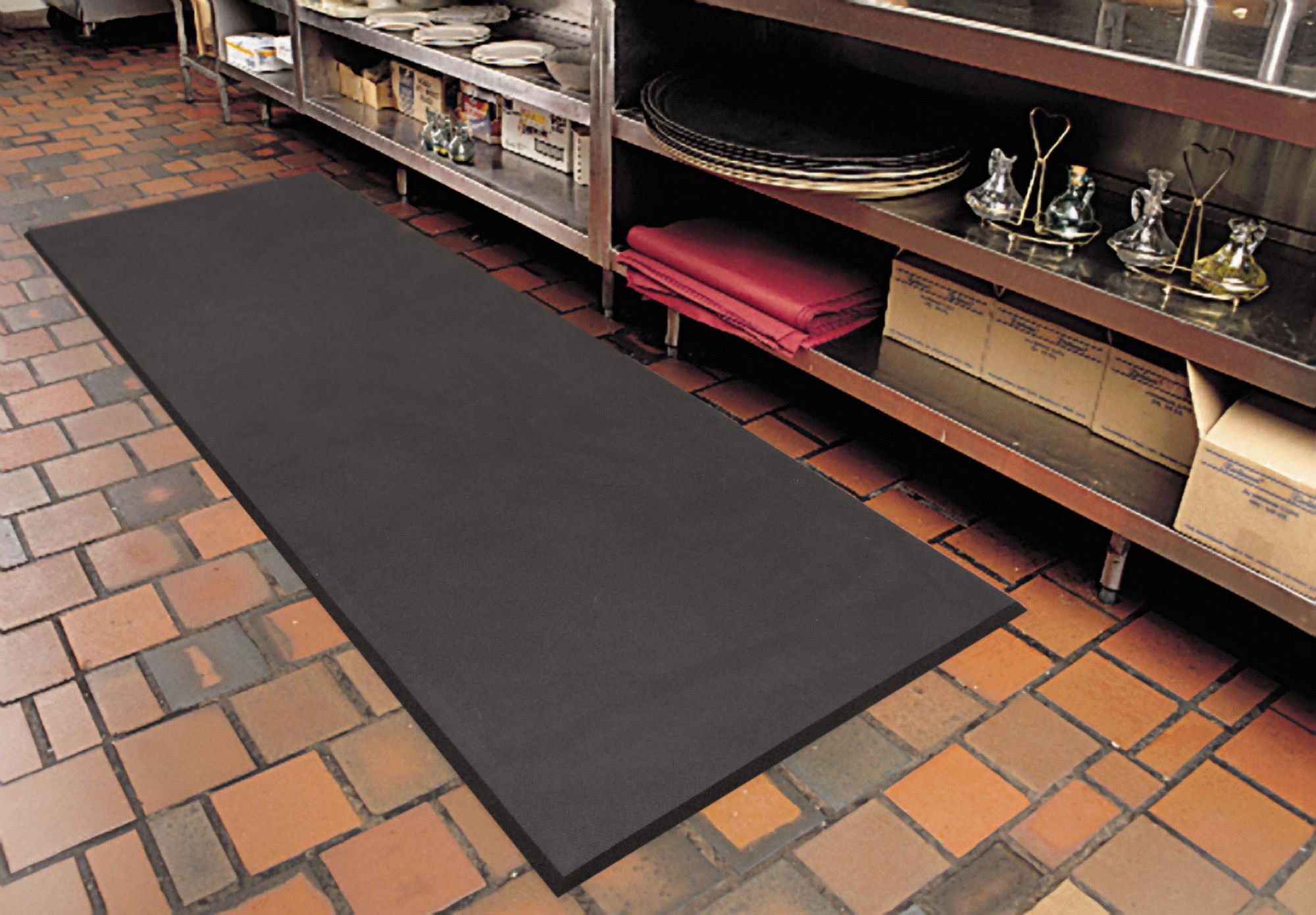 NOTRAX Antifatigue Mat, PVC Nitrile, 5 ft x 3 ft, 1 EA 3UFC3