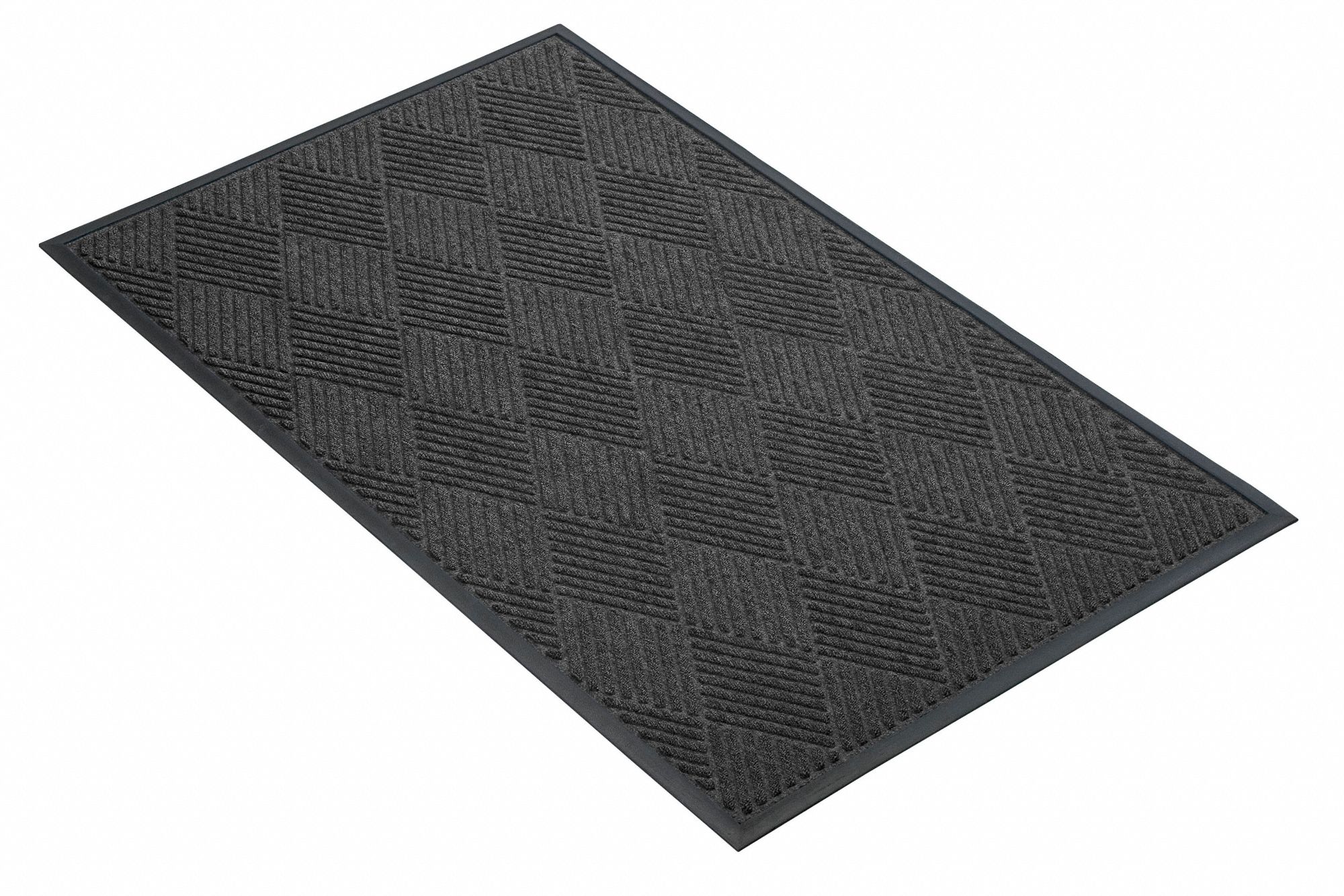 NOTRAX Indoor Entrance Mat, 6 ft L, 4 ft W, 3/8 in Thick, Rectangle