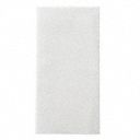 1/6 Fold Guest Towel, Plain White, 4-1/4 in x 8-1/4 in Folded Size, 500 PK