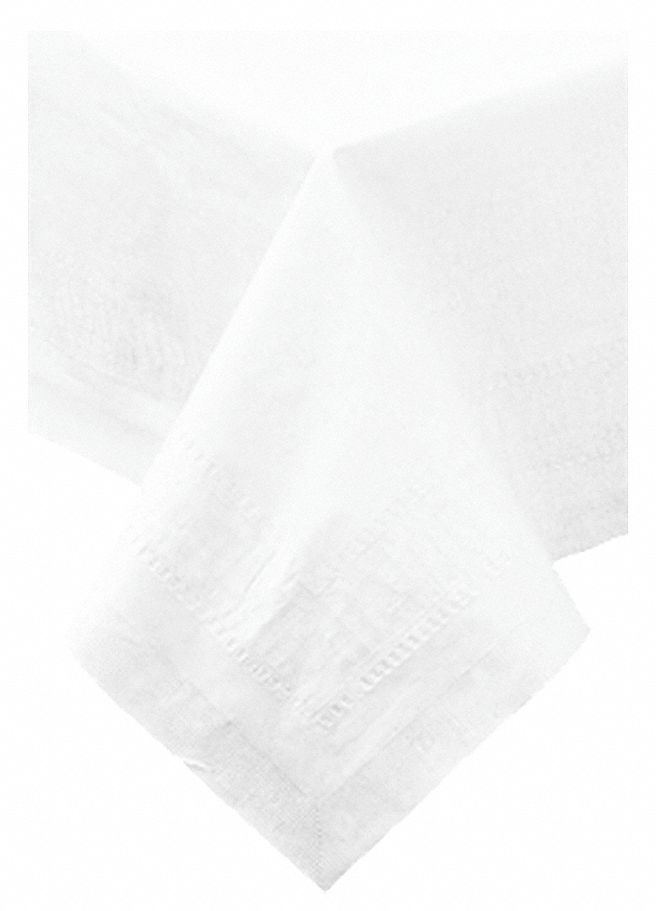 25PT57 - Table Cover Tissue 40inx82in White.PK25