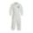 COLLARED DISPOSABLE COVERALLS, TYVEK 400, ELASTIC CUFFS/ANKLES, SERGED SEAM, L, 6 PK