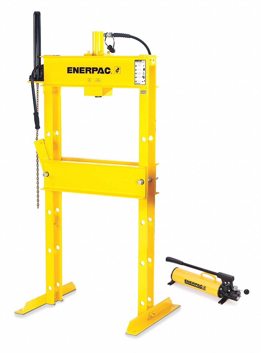 Hydraulic Press, Pump Type Manual, Frame Type H-Frame, Frame Capacity 30 ton