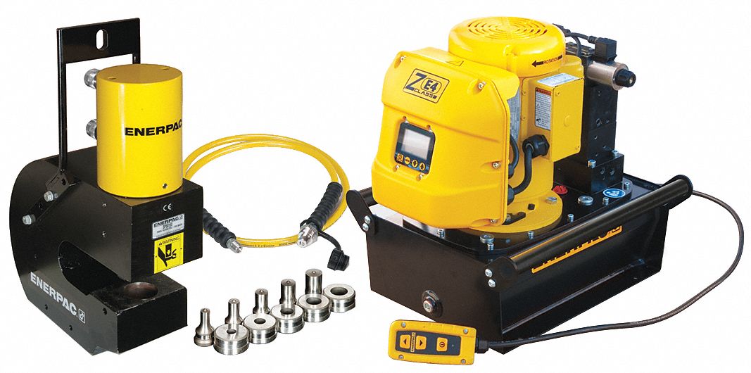 ENERPAC, 1/2 in_5/8 in_3/4 in_7/8 in_1 in Bolt Size (In.), 0.53_0.56 Cold Rolled C1018, Punch