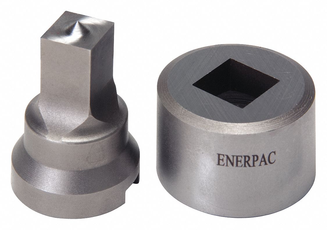 Oblong Punch: 1/4 in Bolt Size (In.), 0.25 Cold Rolled C-1018, 0.31 in Boilerplate, SPD458