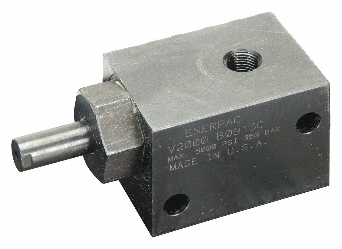 ENERPAC Hydraulic Sequence Valve, 10,000 psi, 4.0 gpm, 2Way, Steel