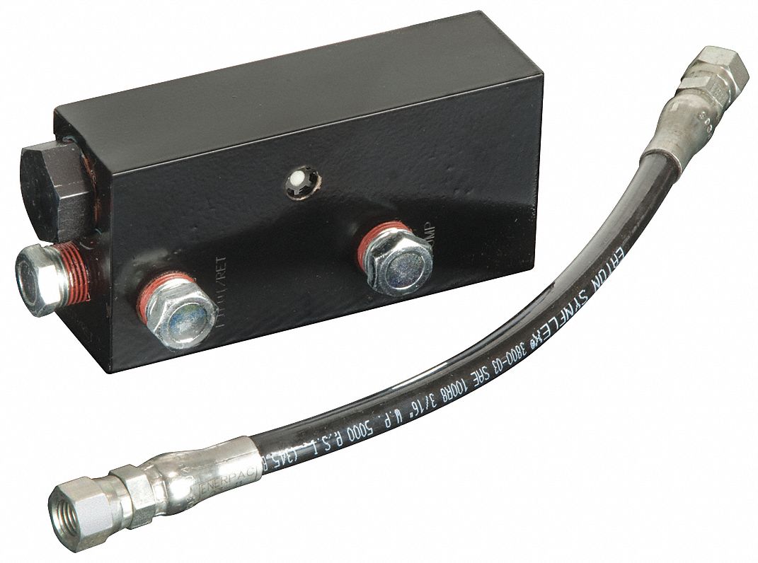 ENERPAC Hydraulic Check Valve, 10,000 psi, 4.0 gpm, 2Way, Steel