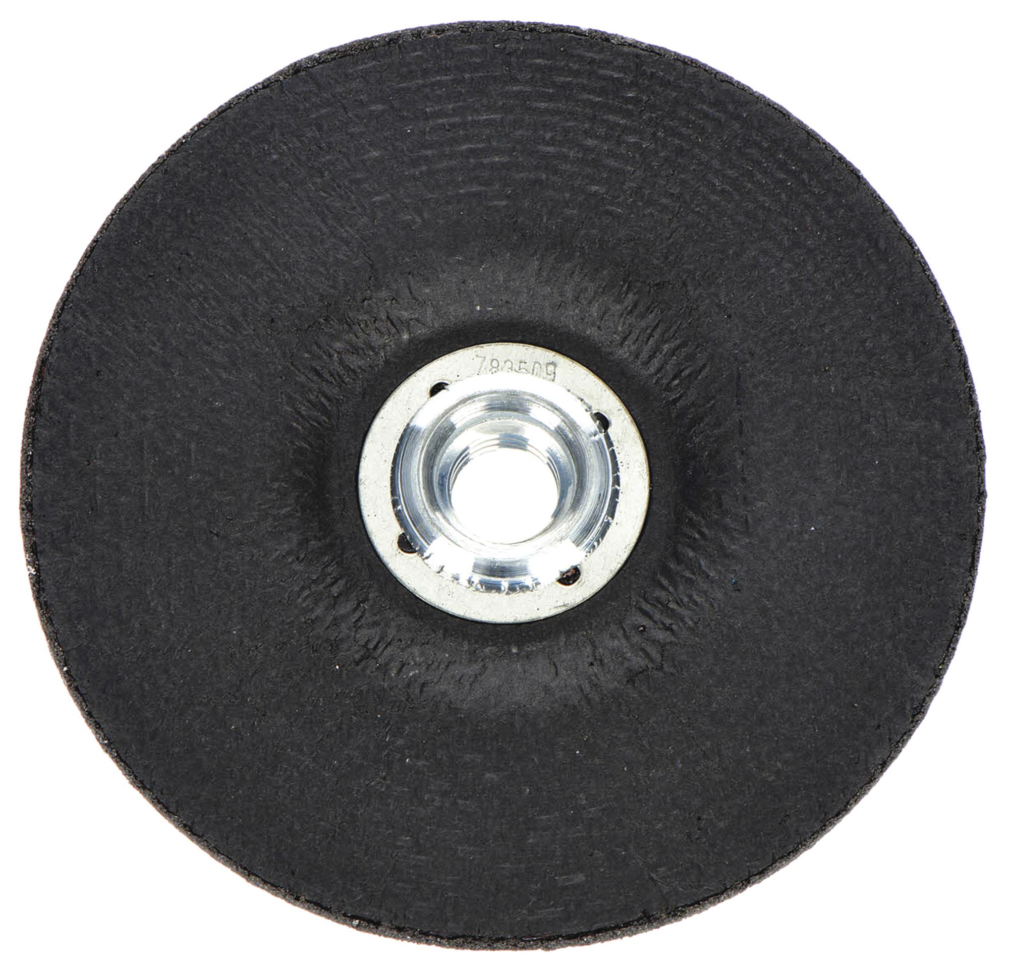 Cut-Off & Grinding Wheel: Type 27, 5" x 1/8" x 5/8"-11, Aluminum Oxide, 24 Grit, Metal