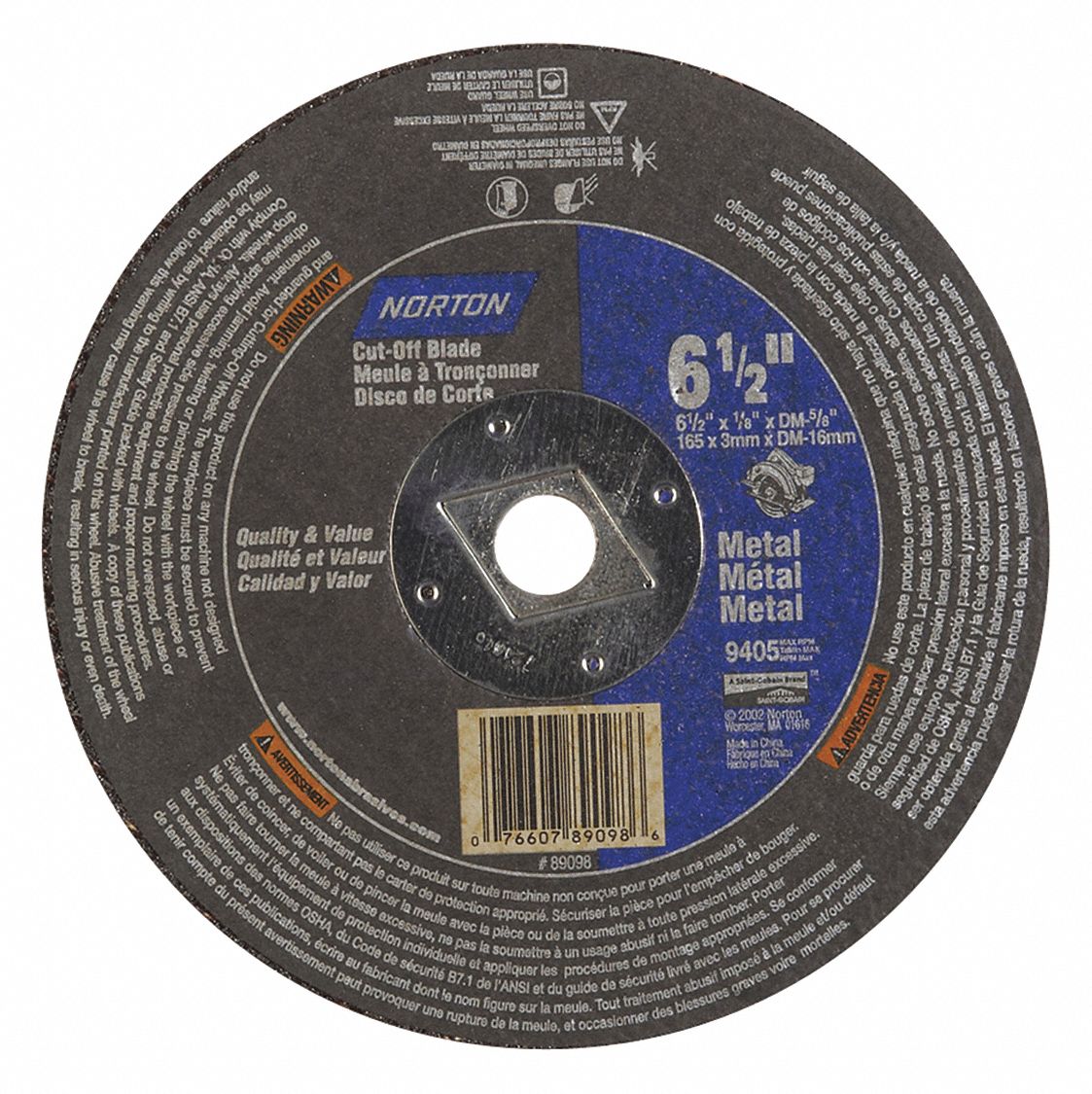 6 cut off wheel
