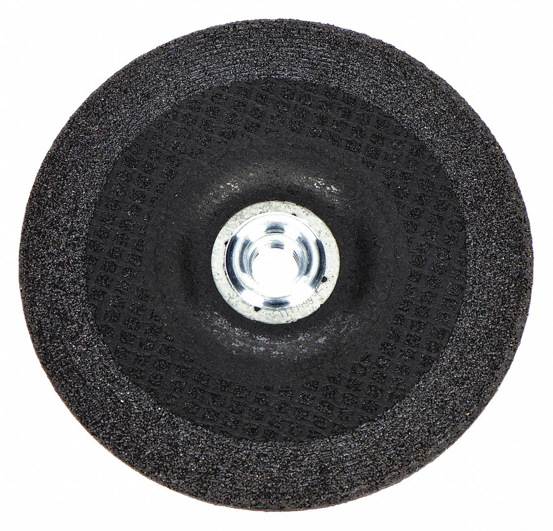 Cut-Off & Grinding Wheel: Type 27, 6" x 1/8" x 5/8"-11, Ceramic, 24 Grit, NorZon Plus SGZ