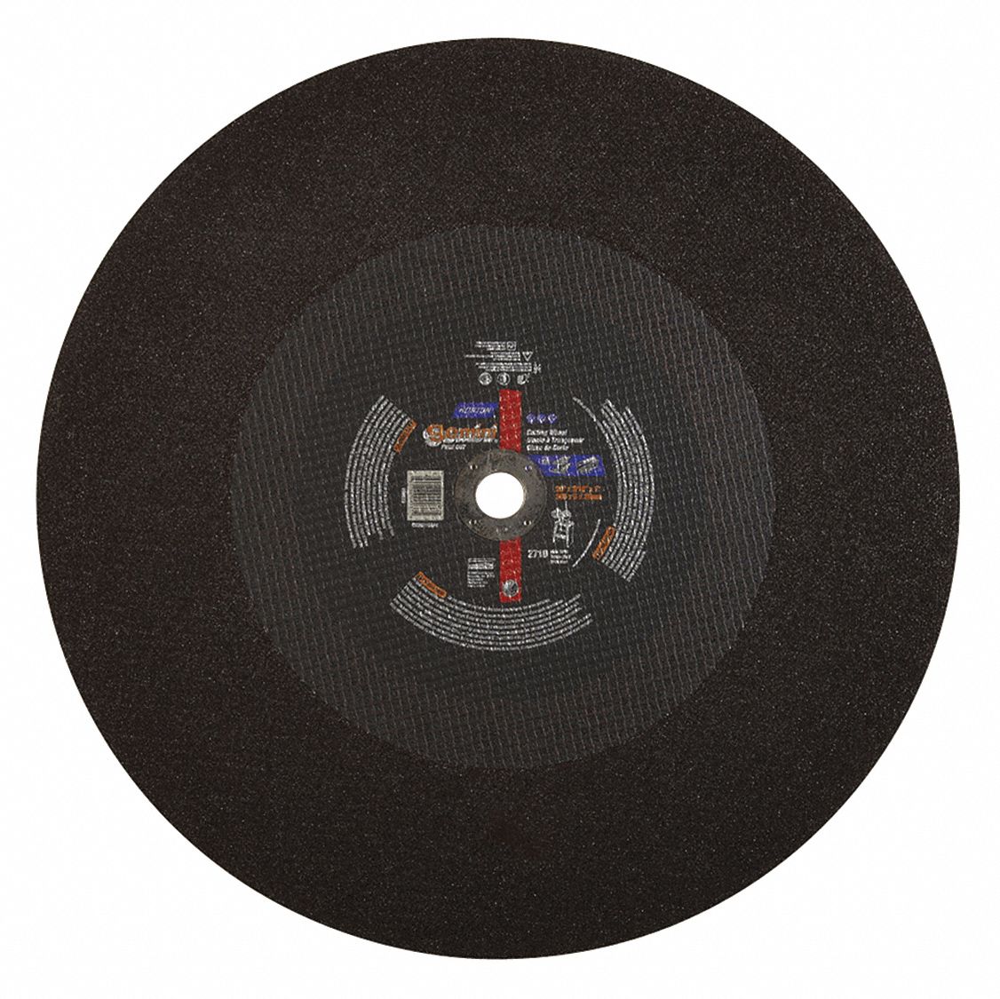 NORTON Abrasive CutOff Wheel 20 in Abrasive Wheel Dia, Silicon