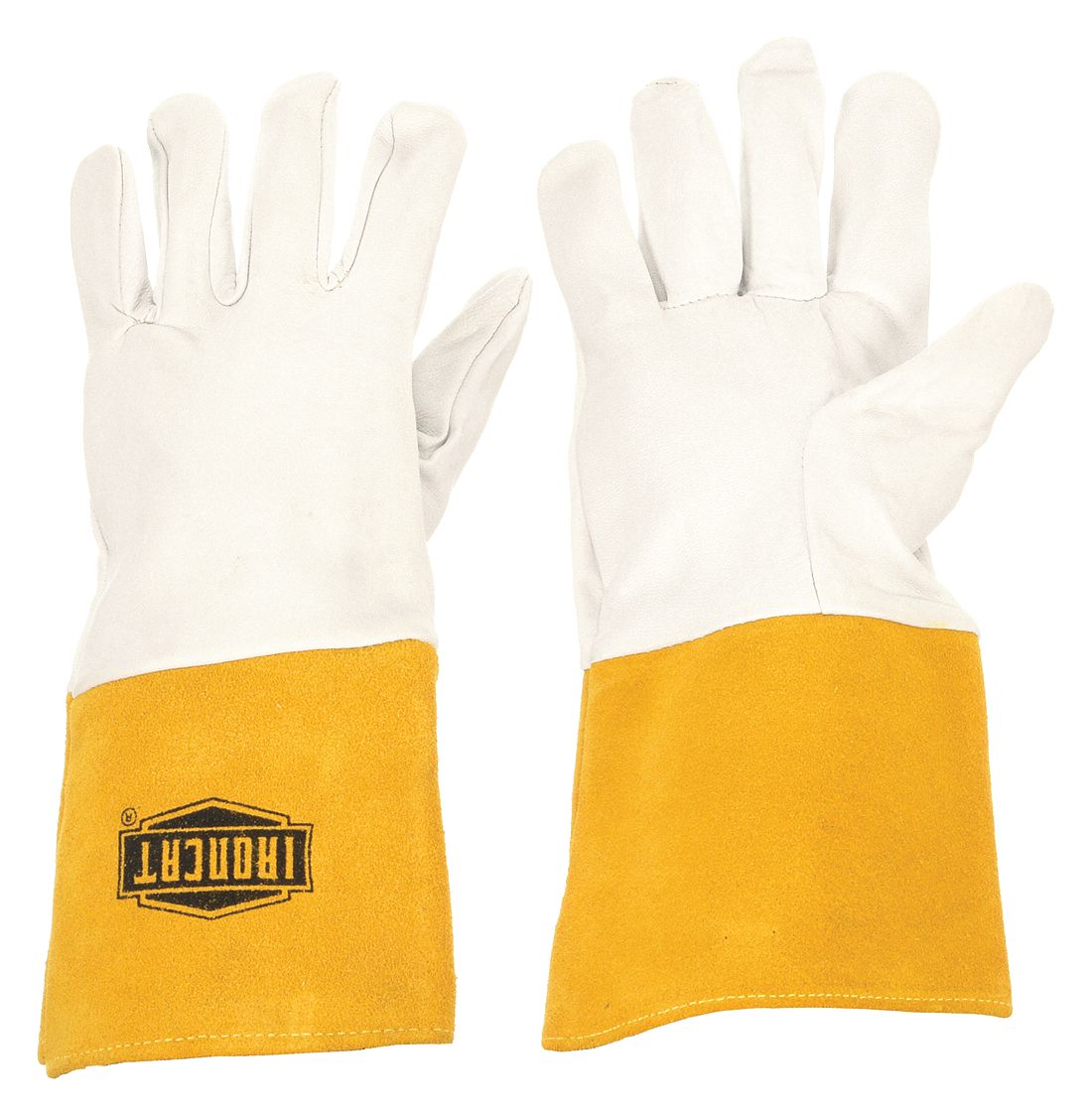 WELDING GLOVES, STRAIGHT THUMB, KIDSKIN, XL, 1 PR, TIG, 14 IN