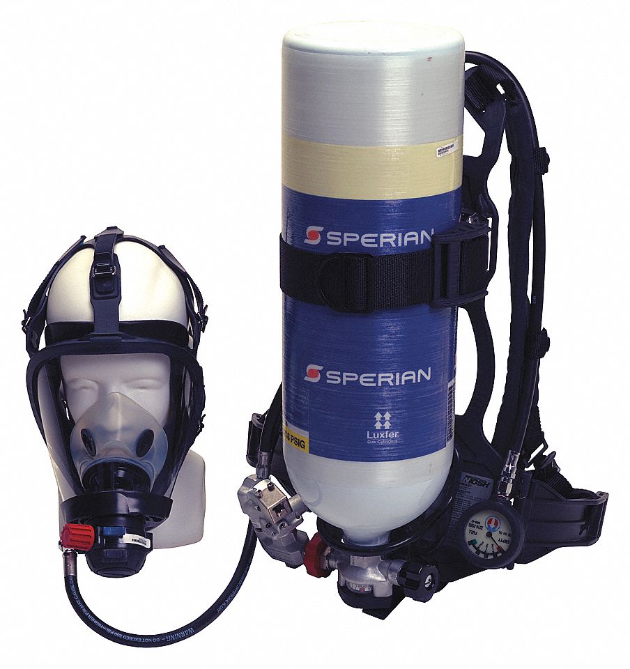 SPERIAN COUGAR SCBA LP, 30-MIN ALUM - Industrial Self-Contained ...