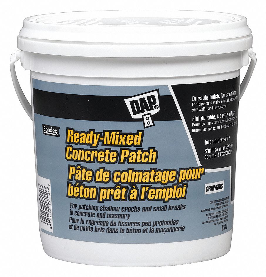 BONDEX READY-MIXED CONCRETE PATCH, GREY, 3.78 L TANK, 1 COMPONENT