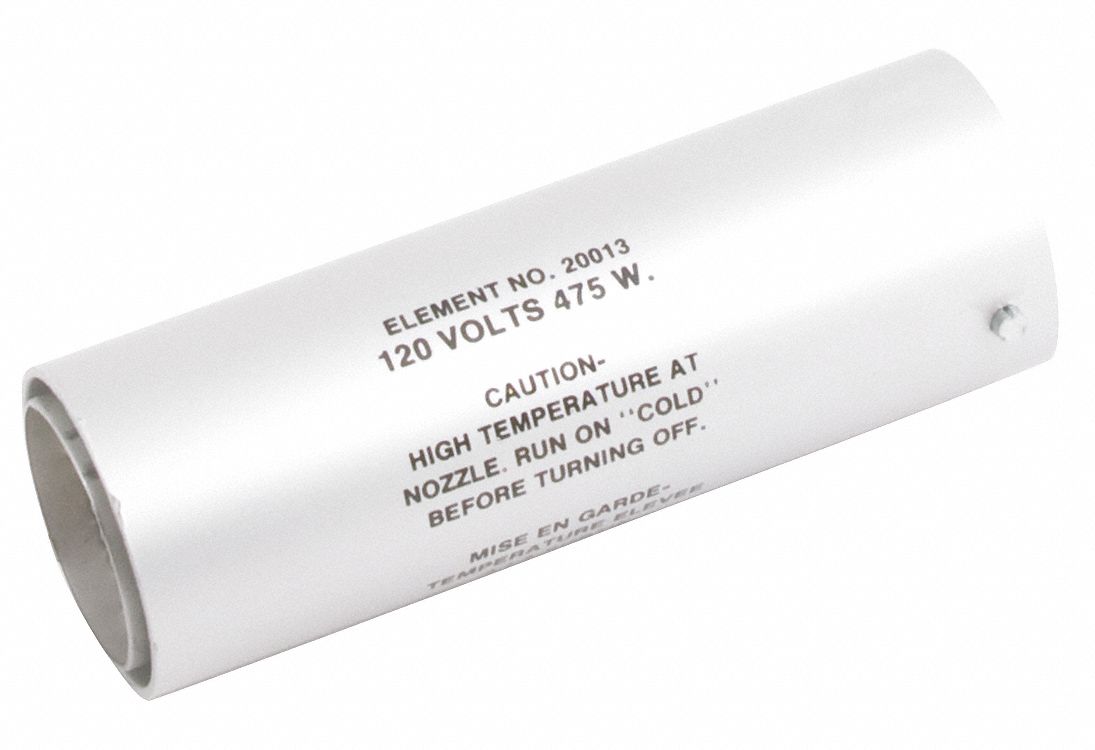 Silver Element 120V 650 Degrees F 475W
